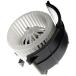 Wrruryoy 1pc HVAC Heater Air Conditioning Blower Motor Assembly Front Right Passenger Side ABS Plastic Black White with Fan Cage Wheel E12224701CP 7L0