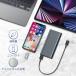 RoiCiel iphone�ϊ��A�^�u�^�[Type-C����Lightning�փA���~�j�E���������ϊ��A�_�v�^�[�ϊ��R�l�N�^�[USB PD�iPowerDelivery���p���[�f���o���[�jto���C�g�j���O �֘A�摜5