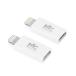 �y2�Z�b�g�zRoiCiel Type-C����Lightning�֕ϊ��A�_�v�^�[ �ϊ��R�l�N�^�[iphone/ipad�ϊ� ���C�g�j���O to �^�C�vC �}���[�d/�f�[�^�]���iPD��Ή��d�l�j �֘A�摜2