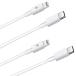 �y2�{�Z�b�g�zRoiCiel iphone�P�[�u�� Lightning to USB-C PowerDelivery�iPD�j�Ή�TYPE-C �� ���C�g�j���O �P�[�u�� Lightning�P�[�u���}���[�d ���C�g�j���O