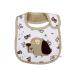  baby bib ( белый * собака )