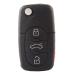 ¹͢ʡOCPTY Replacement 1Pcs Key Fob Shells Case for Audi for A4 for A