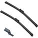 ¹͢ʡRain wiper Front Wiper Blades Compatible with Fiat Nuova 500 BEV