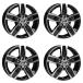 ���¹�͢���ʡ�4x AUTEC alloy rims QUANTRO 7.5x18 ET58 5x130 Schwarz poliert co