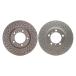 ¹͢ʡHZGEBTECH 2Pcs Brake Rotors Front Disc Brake Rotors Pair Replace