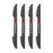 ¹͢ʡYQCYF 4Pcs Car Door Edge Protection Sticker for Peugeot 508L 408