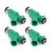 ���¹�͢���ʡ�4pcs Fuel Injector Compatible with Peugeot 1007 (KM_) 1.4 54 75
