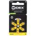 WIDEXwai Dex слуховой аппарат для воздух батарейка PR536(10) 20 упаковка комплект бесплатная доставка 