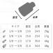 �\�P�b�g�T�C�Y �ϊ� �A�_�v�^�[ 4�g�Z�b�g 1/4��3/8�A3/8��1/4�A3/8��1/2�A1/2��3/8 �����p�̃T�C�Y��ϊ� �֘A�摜2