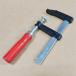 F�^ �N�����v 2�{�g�Z�b�g 50mm�~100mm ���^ �e �N�����v �؍ނ̐ڒ� ������ ���g�� �؍H DIY ��� ���͌Œ� �n�� ���t�� �֘A�摜2