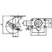 ���[�G�C �v���[�g�� ���� �L���X�^�[ ���d�S�� �ԗ֌a100mm �X�g�b�p�[�t�� E�^�C�v E-S�^ ��t���@82�~40 E-100RHES �֘A�摜1