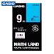 �J�V�I CASIO XR-9BU (����) �l�[�������h�p�e�[�v�J�[�g���b�W �S���^�C�v 9mm (1��)