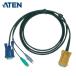ATEN PS/2 KVM�����֥� SPHD������ 6m (1��) ���֡�2L-5206P