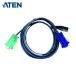 ATEN USB KVM�����֥� SPHD������ 1.8m (1��) ���֡�2L-5202U