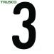 ȥ饹 TRUSCO åƥʸ50mm  3 (1) ֡CS50BK-3
