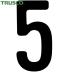 ȥ饹 TRUSCO åƥʸ50mm  5 (1) ֡CS50BK-5