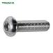 �ȥ饹�� TRUSCO ����åץ�����塼 ϻ�ѷ��եܥ���ܥ�� ���ƥ�쥹 M6��12 34���� (1Pk) ���֡�B128-0612