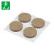  свет HIKARI твердость фетр Brown круг 22 круг (1Pk) PQ22-2