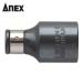 �A�l�b�N�X ANEX 1901-BA �蓮�C���p�N�g�h���C�o�[�p�A�_�v�^�[ 8mm�~12.7mm (1��)