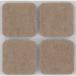  свет стул ножек колпак стул для колпак твердость фетр Brown 25mm×25mm (1Pk) номер товара :PQ-254-2