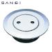 SANEI три . вентиль H52-2-100 двоякое применение tsuba широкий уборка .(1 шт )
