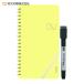 . документ печать Note type белая доска nu board LIGHT желтый 113×204mm (1 шт. ) NULT01YW04