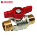 jako Mini GIACOMINI R913X023 DADO мяч клапан(лампа) мужской x мужской 1/2 (1 шт )