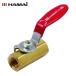  - мой HAMAI BBS-01-10RC желтый медный мяч клапан(лампа) ( рычаг ) (1 шт )