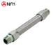  Nankoku гибкий NFK NK-3400MM/SS400-15A-300L свет Union тип ( metal Touch нет сварка тип ) гибкий шланг мужской × мужской type соединительная муфта SS400 15A×300L ( 1 шт. )