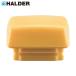 HALDER Hal da-se кий laru Hammer для вставка полиуретан желтый голова диаметр 35x45mm (1 шт ) номер товара :3511.045