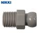  день машина NIKKI охлаждающая жидкость система 1/4 коннектор серый PT1/4 2 штук (1 пакет ) номер товара :82026G(2)