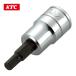 KTC ���s�@�B�H�� BT3-05S 9.5sq.�V���[�g�w�L�T�S���r�b�g�\�P�b�g �ΕӐ��@5mm �����p9.5mm �S��50mm (1��)