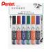  Pentel Pentel knock ru панель . Fit futoshi знак 6 -цветный набор (1S) EMWL5BF6ST
