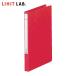 LIHIT LAB. A4 дырокол отсутствует файл <HEAVY DUTY> красный (1 шт. ) F367-1