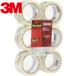 3Ms Lee M OPP лента прозрачный упаковка для лента 48mm×50m 6 шт упаковка средний * легкий предмет для (1Pk) номер товара :313 6PN