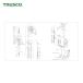  Trusco TRUSCO воздушный ru желтохвост ke-ta-FTR-65G для partial подшипник (1 шт ) FTR-092