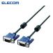  Elecom ELECOM CAC-10BK/RS RoHS основа D-Sub15 булавка ( Mini ) кабель 1m ( 1 шт. )