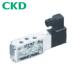 CKD ż ѥåȼ5ݡۥåХ 4F꡼ 2C Rp1/4 AC100V  (1) ֡4F110-08-AC100V