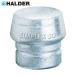 HALDERsimp Rex for insert soft metal ( silver ) head diameter 40mm (1 piece ) product number :3209.040