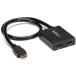 StarTech Star Tec видео сплиттер /HDMI/1 ввод 2 мощность /4K30Hz/USB энергия /7.1ch (1 шт ) номер товара :ST122HD4KU