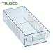  Trusco TRUSCO детали кейс van rack case A type вытаскивание внутренний размер 108X277XH56 прозрачный (1 шт ) A-1