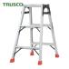  Trusco TRUSCO лестница двоякое применение стремянка aluminium сплав производства * ножек с покрытием высота 0.81m (1 шт. ) THK-090