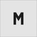 IM I Mark stencil M знак размер 50×40mm (1 листов ) номер товара :AST-M5040