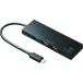 SANWA USB Type C combo ступица устройство для считывания карт имеется USB-3TCHC16BK