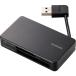 ELECOM память Lilly da lighter кабель место хранения модель USB3.0 соответствует SD+microSD+CF соответствует черный MR3-K303BK