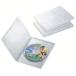 ELECOM DVD высокий кейс 1 шт. входит |3 шт. комплект прозрачный CCD-DVD01CR