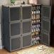  обувь box обувь подставка обувь коробка стойка для обуви DIY сборка тип пыленепроницаемый?. грязный? водонепроницаемый большая вместимость вход наружный модный легкий clover compact толщина. есть пыленепроницаемый место хранения артефакт 