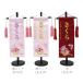  embroidery name flag ( Special middle ) flower car ( pink * red ).... correspondence interior decoration name flag girl embroidery name inserting Hinamatsuri peach. .. the first .. doll hinaningyo .. sama free shipping SO-132