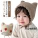  новорожденный baby осень-зима вязаная шапка детская шляпа зима выход кошка девочка кошка уголок младенец месяц ... холод . меры мужчина симпатичный шляпа младенец для мужчин и женщин 