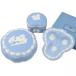 WEDGWOOD Wedgwood jasper керамика tray box бардачок синий blue белый комплект суммировать 3 пункт 